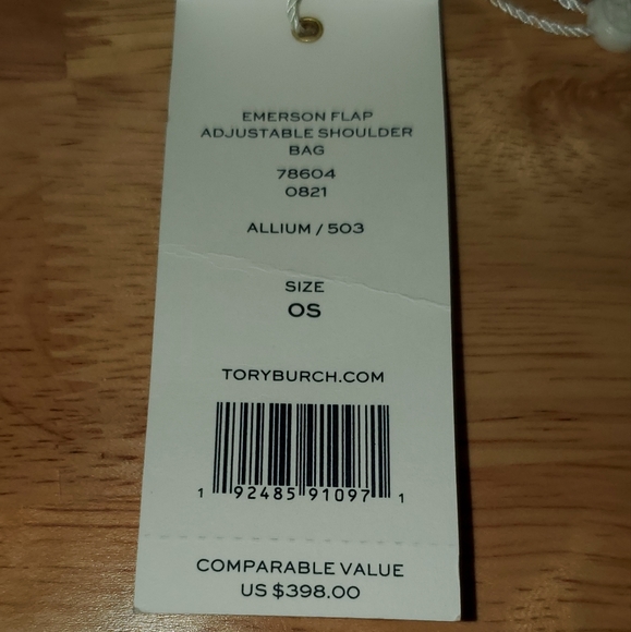 Original! Tory Burch Pebbled Leather. - Picture 9 of 10